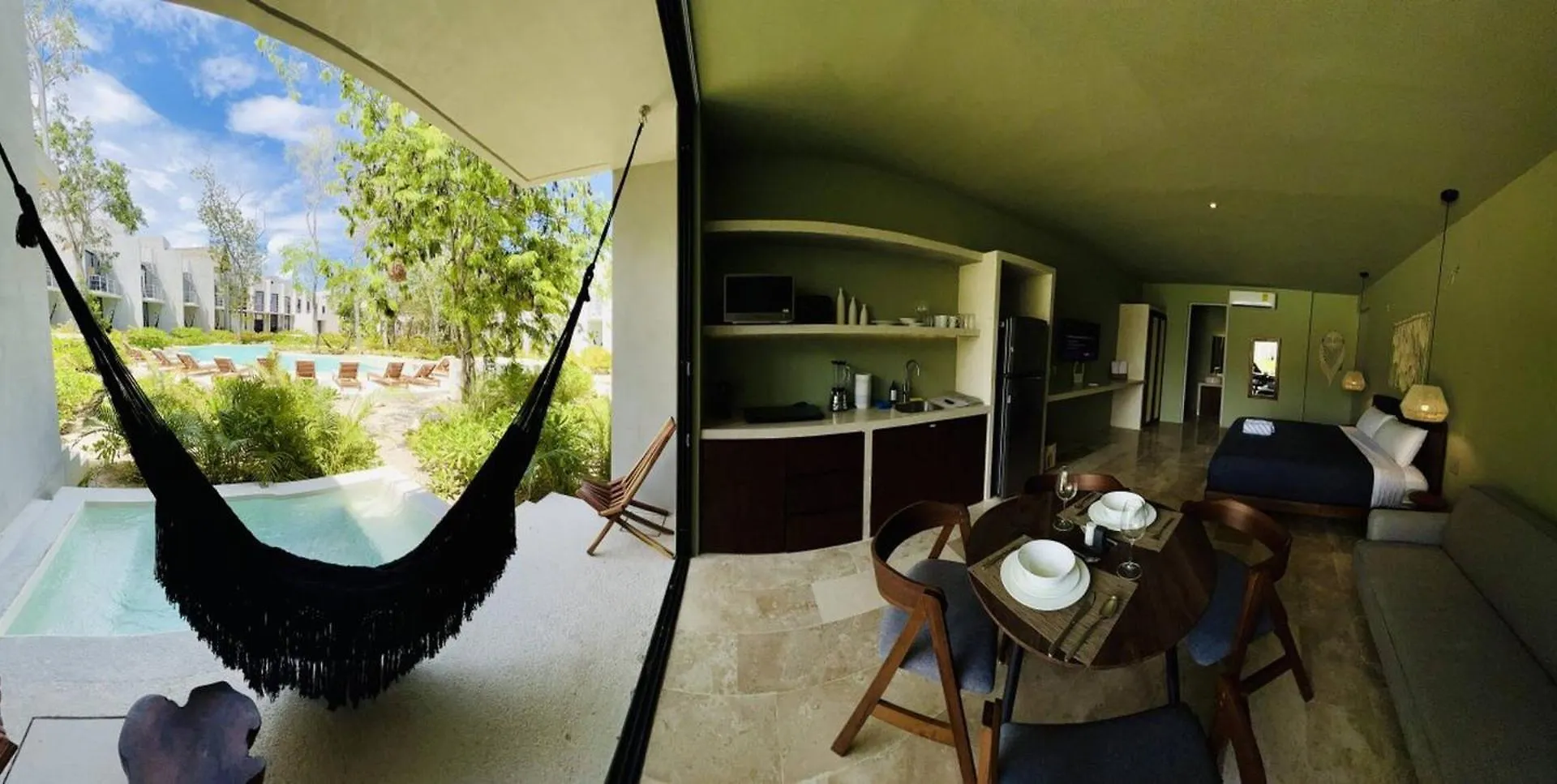 204 Seremonia Selva Private Pool New Apartment King Bed Wifi Tulum 0*,  Mexique